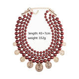 Exaggerated alloy necklace – Jewelry Gift Ideas — 2