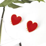 Acrylic Acetate Heart Earrings – Practical Gifts — 3