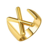 Women's Personality Fashion 26 English Letters Ring – Stylish Gifts — 12