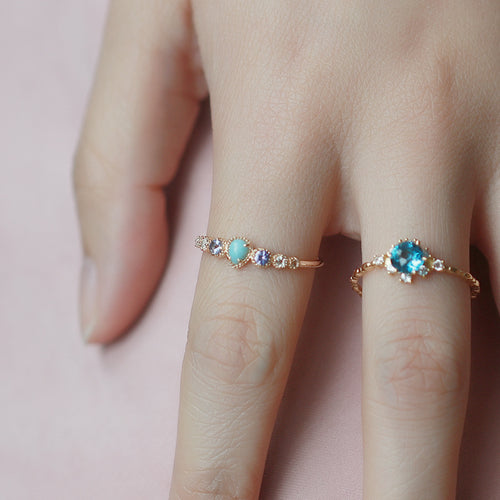 925 Silver Natural Haiwen Tanzanite Ring Girl – Gifts for Kids — 1