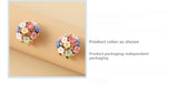 Romantic Ceramic Flower Rose Diamond Metal Alloy – Gifts for Couples — 14