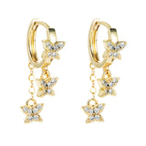 Ins Temperament Butterfly Bee Tassel Earrings Women – Gifts for Her — 2