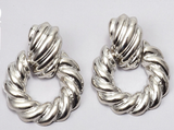 Alloy twist earrings – Small Gift Ideas — 6