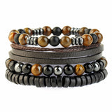 Woven Stone Beaded Multilayer Bracelet – Jewelry Gift Ideas — 8