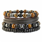 Woven Stone Beaded Multilayer Bracelet – Jewelry Gift Ideas — 8