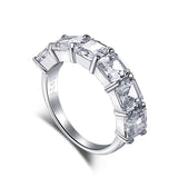 Sterling Silver Ring With Diamonds Simple Ladies – Practical Gifts — 8