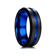Fashion Personalized Bilateral Frosted Ring – Stylish Gifts — 16