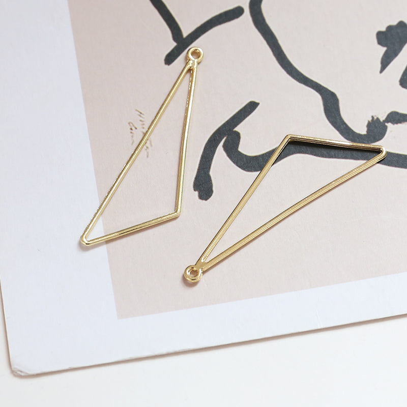 Irregular Triangle Handmade Jewelry Earrings – Jewelry Gift Ideas — 1