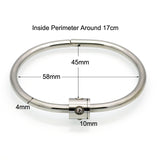 Bracelet Cylindrical Opening Titanium Steel – Jewelry Gift Ideas — 2