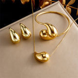 Personalized High-grade Gold-plated Hollow Water – Jewelry Gift Ideas — 1