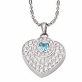 Love Shaped Negative Ion Pendant Volcanic Mineral – Jewelry Gift Ideas — 1