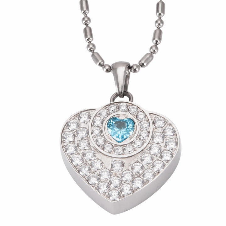 Love Shaped Negative Ion Pendant Volcanic Mineral – Jewelry Gift Ideas — 1