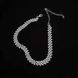 Simple Full Diamond Necklace Choker Collar Japan – Jewelry Gift Ideas — 7