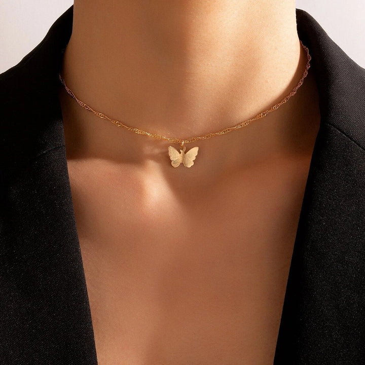 Simple Fashion Accessories Alloy Butterfly – Stylish Gifts — 1