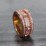 Fashion Eyelet Star Wheel Spinning Ring – Stylish Gifts — 2