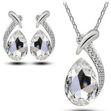 Crystal Necklace Water Drop Korean Style Clavicle – Jewelry Gift Ideas — 4