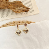 Autumn and winter geometric earrings female – Gifts for Her — 6