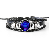 12 Zodiac Constellation Bracelet Luminous Braided – Jewelry Gift Ideas — 9