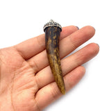 Natural Stone Resin Beef Bone Chilli Pendant – Jewelry Gift Ideas — 7