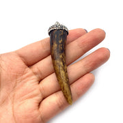 Natural Stone Resin Beef Bone Chilli Pendant – Jewelry Gift Ideas — 7