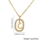 26 Letters Pendant Necklace Light Luxury – Jewelry Gift Ideas — 9