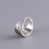 Retro Ethnic Style Lotus Peacock Opening Ring – Stylish Gifts — 9