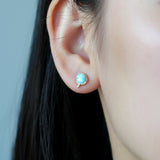 Natural Haiwen Stone Topaz Earrings – Thoughtful Gifts — 1