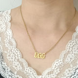 Stainless Steel Digital Choker Collarbone Chain – Thoughtful Gifts — 3