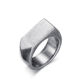 Stainless Steel Men's Ring Can Be Engraved – Gifts for Him — 6