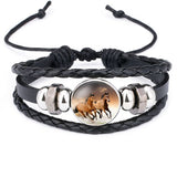 Fashion Hand-Woven Horse Cowhide Bracelet Bracelet – Stylish Gifts — 3