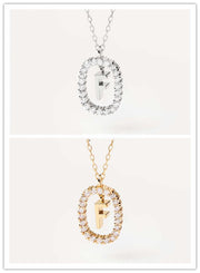 Women's Light Luxury Alphabet Sterling Silver – Jewelry Gift Ideas — 17