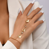 Sequin Chain Ring Link Bracelet European And American – Stylish Gifts — 5