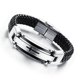 Cross stainless steel bracelet – Jewelry Gift Ideas — 2