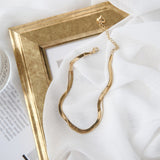 18K Rose Gold Plated Double Snake Bone Anklet – Meaningful Gifts — 5