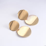 Vintage metal disc stud earrings – Gift Ideas — 5