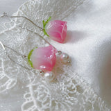 Tulip Earrings Long Fashion Tassels – Stylish Gifts — 3