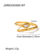 Women's Fashion Best-seller Stainless Steel Ring – Stylish Gifts — 16