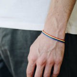Pride bracelet Rainbow rope braided bracelet – Jewelry Gift Ideas — 7