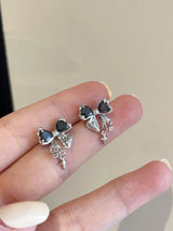 Female Special-interest Design Asterism Bow Stud – Gifts for Her — 10