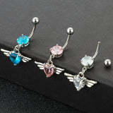 Love Heart-Shaped Belly Button Piercing Jewelry – Jewelry Gift Ideas — 2