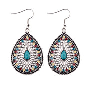 Blue Pine Inlaid Drop Earrings – Holiday Gift Ideas — 8