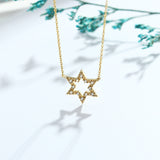 Jewelry Hexagon Star Necklace Clavicle Chain – Jewelry Gift Ideas — 2