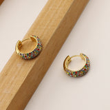 Women's Round Stylish Commuter Earrings – Gifts for Her — 4