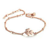 Clover heart-shaped women's bracelet – Jewelry Gift Ideas — 1