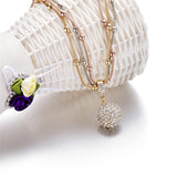 Crystal Ball Pendant Necklace – Jewelry Gift Ideas — 4