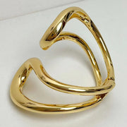 Female Niche Metal Geometry Streamlined Spring – Jewelry Gift Ideas — 3