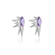 Sterling Silver Stud Earrings Simple All-match Horse – Beauty Gifts — 5