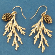 Retro Creative Branch Leaf-shaped Earring – Jewelry Gift Ideas — 1