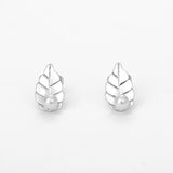 Leaf-shapepd Stud Earrings Ornament – Small Gift Ideas — 15
