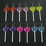 Personalized Candy Color Lollipop Heart-shaped Long – Birthday Gifts — 1